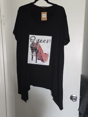 Bling Graphic Women's Top